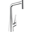 Hansgrohe Metris keukenkraan met uittrekbare vuistdouche chroom SHOWROOMMODEL SHOW25144