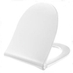 Pressalit Sway d2 lunette de toilette avec softclosing et quickrelease blanc SW73280