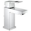 GROHE Eurocube robinet de lavabo économiseur d'eau avec commande de vidage et cartouche ES 28mm chromé 0436338