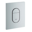GROHE Arena Cosmopolitan plaque de commande WC verticale chrome mat 0729241
