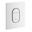GROHE Arena Cosmopolitan plaque de commande WC verticale blanche 0729242