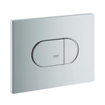 GROHE Arena Cosmopolitan wc bedieningsplaat horizontaal mat chroom 0729244