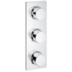 GROHE Grohtherm F partie apparente pour inverseur 3 fonctions vertical ou horizontal chrome 0437914