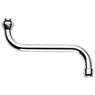 GROHE bec en S orientable avec régulateur de jet 3/4x150mm chromé 0430455