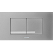 Wisa Xt Kantos Plaque de commande frontale/supérieure dualflush chrome brillant 0701519