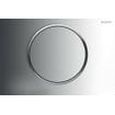 Geberit Sigma10 bedieningsplaat - spoel-stop spoeling - rond - glans/mat/glans chroom 0730023