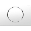 Geberit Sigma10 bedieningplaat met frontbediening voor toilet 24.6x16.4cm wit TWEEDEKANS OUT12496