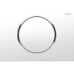 Geberit Sigma10 plaque de commande - chasse à 2 touches - bouton rond - blanc/chrome brillant/blanc 0730024