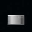Geberit type 50 plaque de commande pour urinoir - pneumatique - boutons rectangulaires - Noir intense RAL 9005 0730018