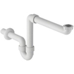 Geberit siphon de lavabo gain de place 40mm blanc 0700465