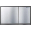 Geberit Omega60 bedieningsplaat - 2-toets spoeling - vierkant - spuitgietzink,geb.chr. 0700245