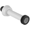 Geberit garniture de raccordement pour coude de chasse encastré et cuvette de WC au sol 44mm longueur 25cm blanc 0710466