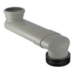 Geberit coude de déport épaisseur de tube 72mm 90 110mm réglable de 14.5cm à 34.5cm 0710295