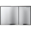 Geberit Sigma60 bedieningsplaat - 2-toets spoeling - vierkant - chroom geb. SW63529