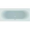WaveDesign by Wisa Leto Ligbad 190x90x50cm 52cm rechthoek Acryl Wit SW115573