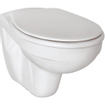 Ideal standard Eurovit WC suspendu 52cm avec bride de rinçage à chasse profonde blanc 0180869