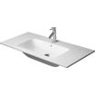 Duravit ME by Starck lavabo pour meuble 103x49cm avec 1 trou de robinet avec trop-plein avec WonderGliss blanc 0300959