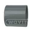 Wavin Wadal PVC lijm dubbele mof 75mm 2101025