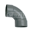 Wavin pvc adhésif coude 90° 50mm douille/manchon 2100347