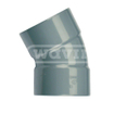 Wavin PVC lijm bocht 30° mof/mof 110mm 2101297