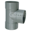 Wavin Wadal té pièce alz. manchon 110mm 88° PVC GA86190