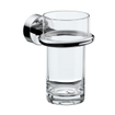 Emco Rondo 2 porte-gobelet avec verre chrome SW29093