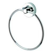Geesa Luna anneau porte-serviettes chromé 0653179