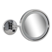 Miroir Geesa Miroir grossissant LED éclairage 1 bras 3x agrandissant ø 215 mm Chrome 0650385