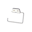 Geesa Hotel Porte-rouleau de papier toilette sans clapet Chromé 0650129