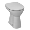 Laufen Pro WC au sol 47x36x45cm chasse plate évacuation AO. rehaussé 2 x 2 trous de vis céramique blanc 0080952
