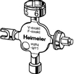 Heimeier Clé de réglage universelle Regulux N 7504403