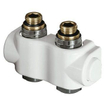 Heimeier Vekolux bloc inférieur 2 tuyaux 1/2 50mm droit pour radiateur bi.dr. 7501528