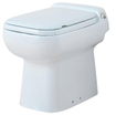 Sanibroyeur Sanicompact Luxe broyeur de matières fécales dans cuvette de WC au sol avec abattant de WC 0620218