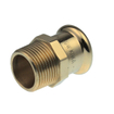 Vsh Xpress rechte koppeling 15x1/2 pers x con.bu. 6243g brons GA52716