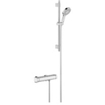 GROHE Grohtherm 2000 mitigeur de douche thermostatique avec ensemble de douche 60cm et douchette à main cosmopolitan massage chrome 0102548