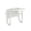 Handicare double jeu de pieds de support pour siège de douche blanc GA51559