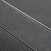 Easydrain Tegeldrain tegelgoot 9.8x90cm met zijuitloop 50mm RVS TWEEDEKANS OUT8255