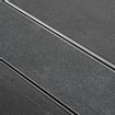 Easy Drain Tegeldrain caniveau de carrelage avec sortie latérale 9.8x120cm 50mm inox 2301766
