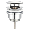 Saniclass klikwaste afvoerplug - 5/4" - chroom SW1175