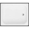 Bette Receveur de douche plat tôle d'acier rectangulaire 80x75x15cm blanc 0360325