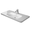 Duravit Durastyle lavabo 100x48cm 1 trou de robinet avec trop-plein blanc SW54149