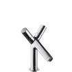 AXOR Starck robinet de lavabo 2 poignées avec vidage et bec fixe 0453439