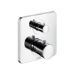 AXOR Citterio M partie apparente pour mitigeur thermostatique encastré avec robinet d'arrêt chrome 0450665