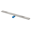 Caniveau Van Den Berg Premium line 100cm avec évacuation latérale en inox GA48009