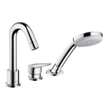 Hansgrohe Logis Ensemble de finition pour robinet de baignoire 3 trous pour corps encastré 13437180 chrome 0605667