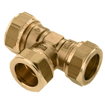 Bonfix raccord à compression en laiton 15mm gastec / kiwa 8910006