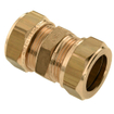 Bonfix raccord à compression en laiton 15mm Gastec / Kiwa 3010566