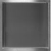 Looox BoX niche - 30x30x10cm - encastrée - inox brossé GA49246