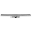 Easydrain compact wall 50 drain 6x110cm side discharge stainless steel GA60422