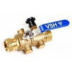 Vsh Ea protect clapet anti-retour avec vanne à bille 15x15 mm laiton GA51657